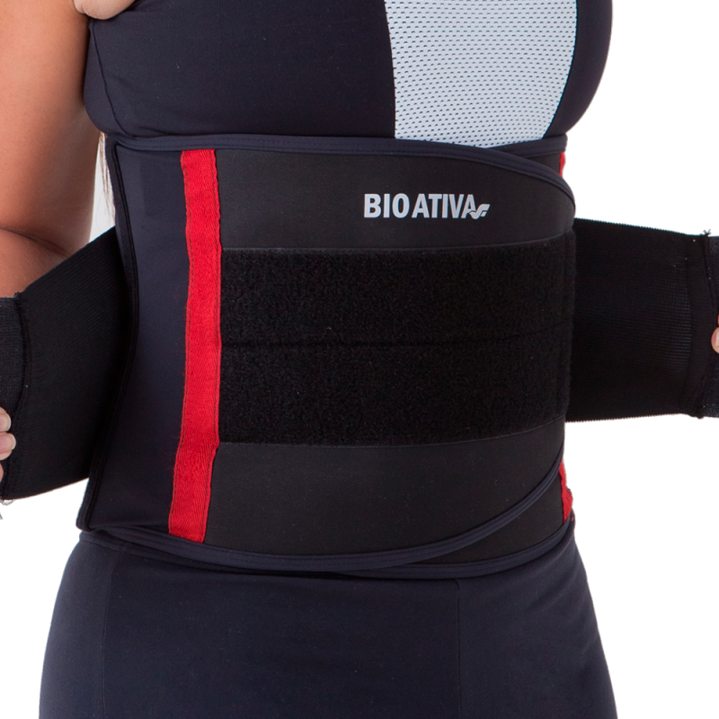 Faixa Abdominal Elástica Ipiranga - Faixa Abdominal Elástica com Velcro